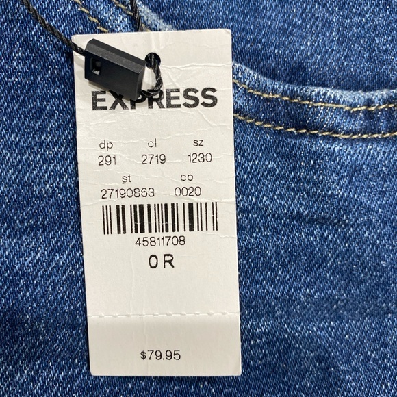 Express Ladies Skinny High Rise Jeans NWT - Picture 3 of 6